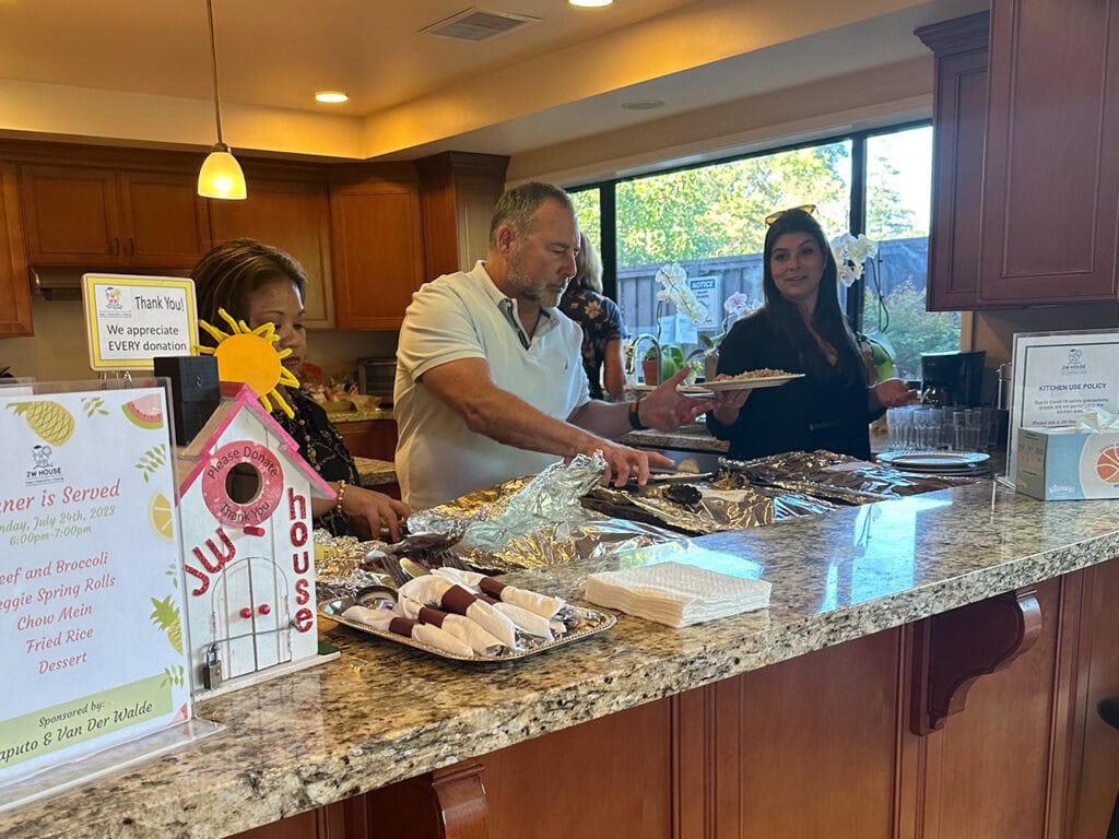 Caputo and vdw at jw house