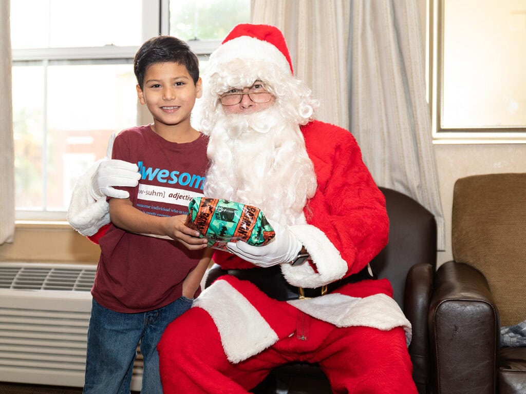 Paul caputo as santa claus